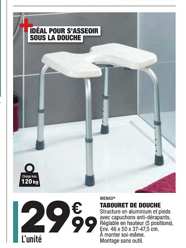 Tabouret De Douche Wenko