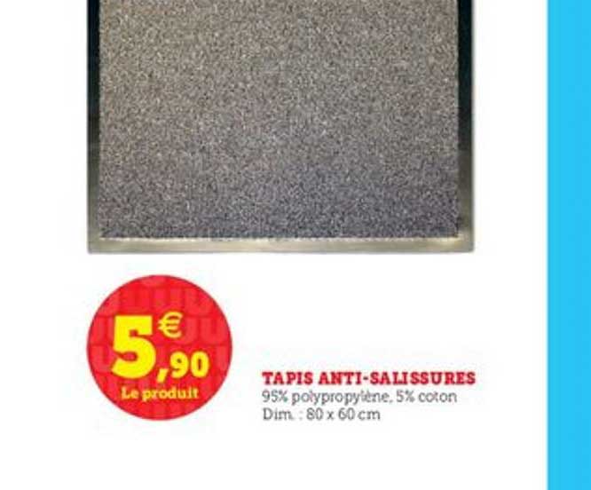 Tapis Anti-salissures