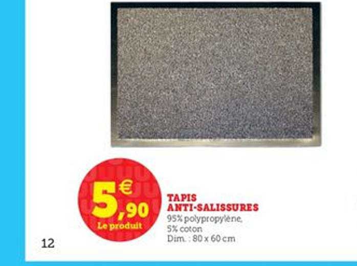 tapis anti-salissures