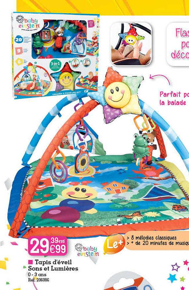 tapis d'éveil sons et lumières