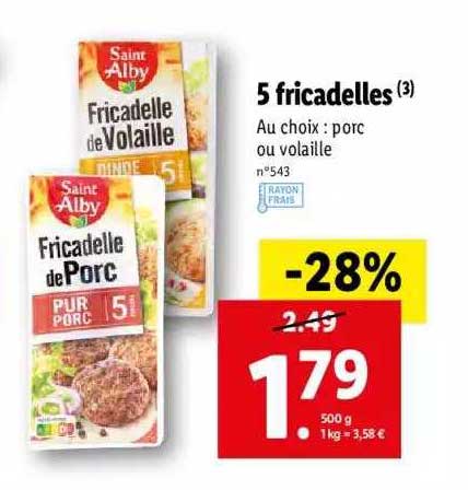 5 fricadelles saint alby