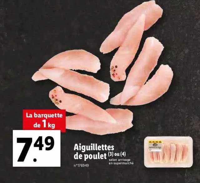 Aiguillettes De Poulet
