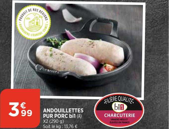 Andouillettes Pur Porc Bi1