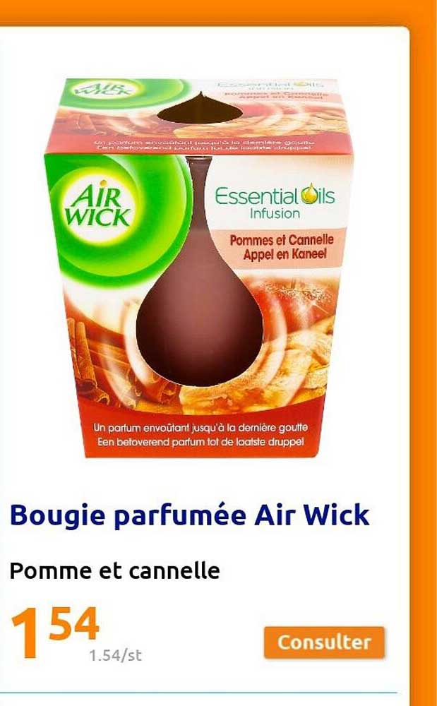 bougie parfumée air wick