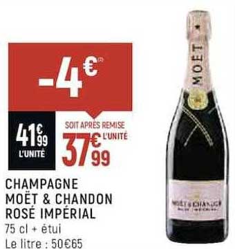 champagne moët & chandon rosé impérial