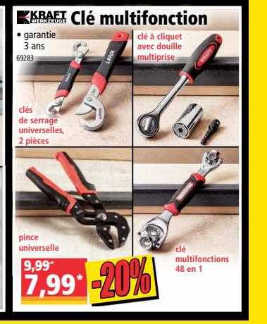 Clé Multifonction Kraft Werkzeuge
