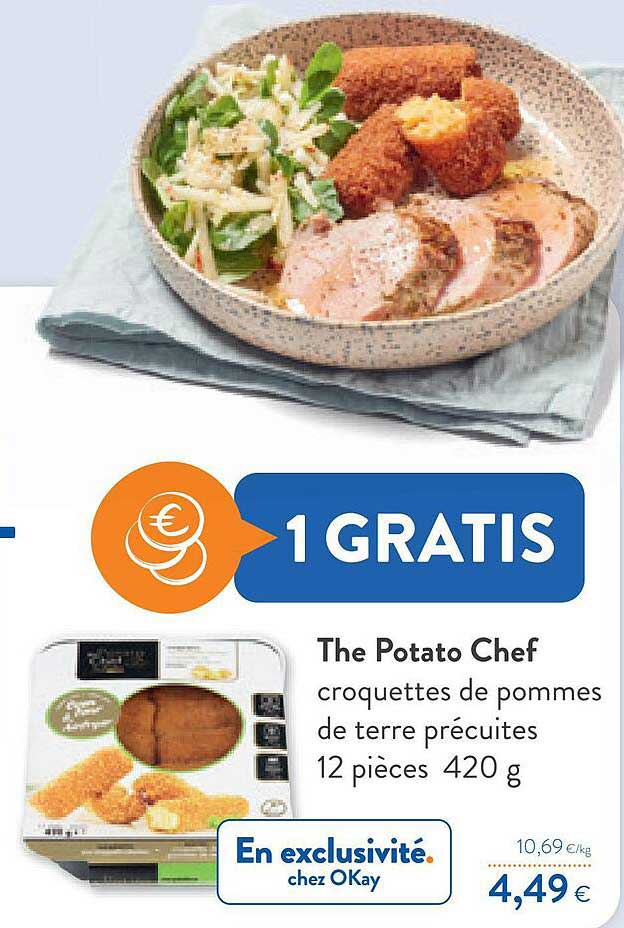 croquettes de pommes de terre précuites 12 pièces the potato chef