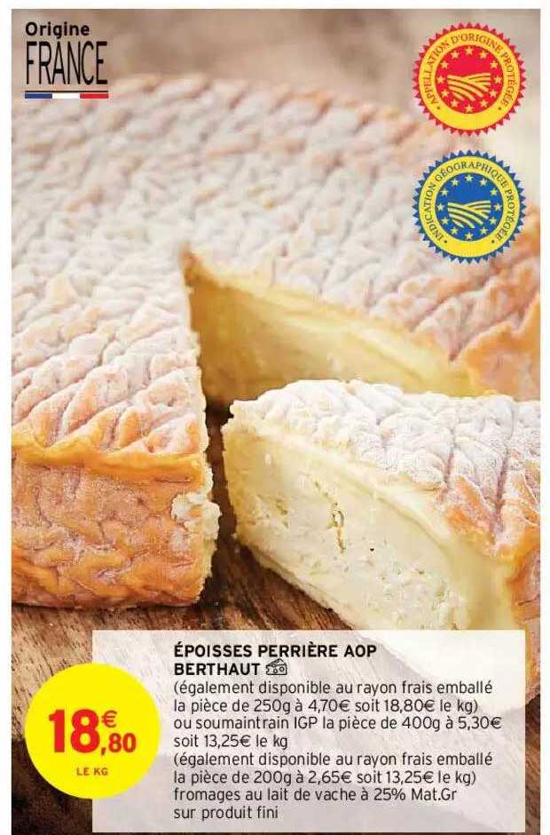 époisses perrière aop berthaut