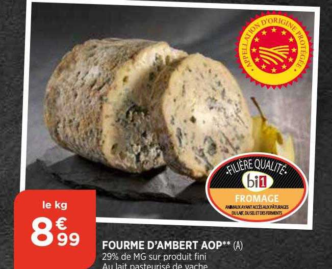 fourme d'ambert aop