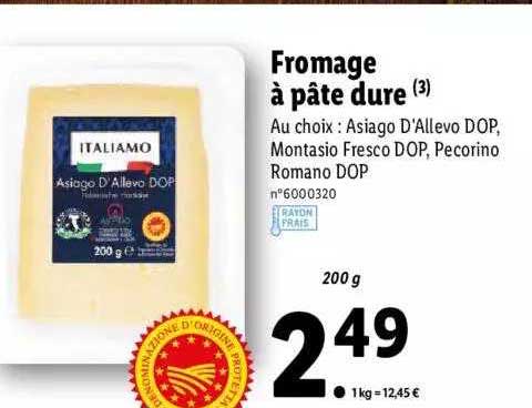Fromage à Pâte Dure Italiamo