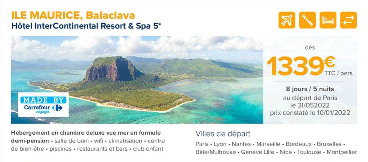 île maurice, balaclava : hôtel interContinentl resort & spa 5*