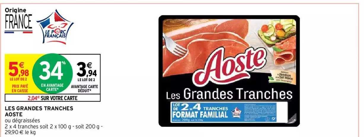 les grandes tranches aoste