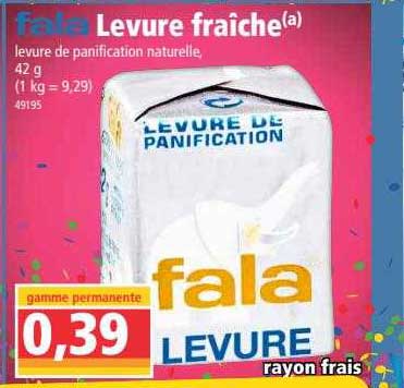 Levure Fraîche Fala