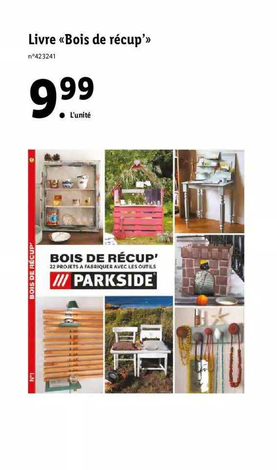 livre "bois de récup'"