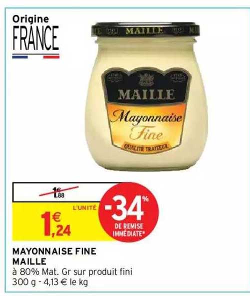 Mayonnaise Fine Maille