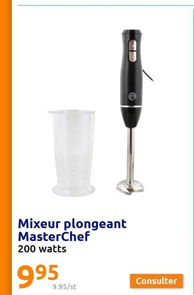 mixeur plongeant masterChef