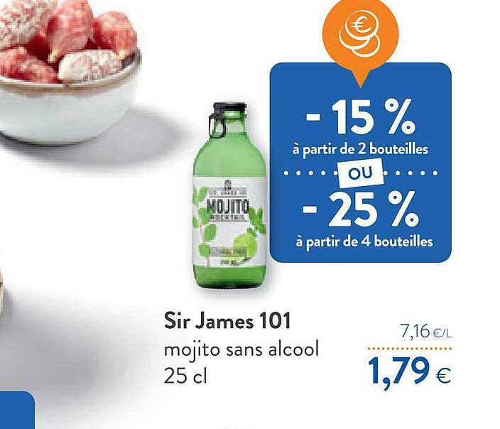mojito sans alcool sir james 101