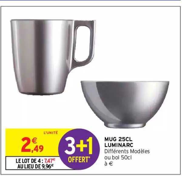 mug 25cl luminarc