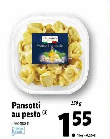 Pansotti Au Pesto Italiamo
