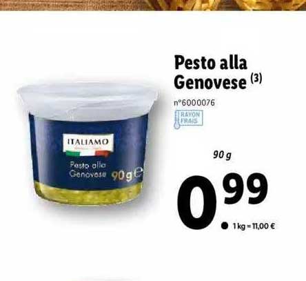 pesto alla genovèse italiamo