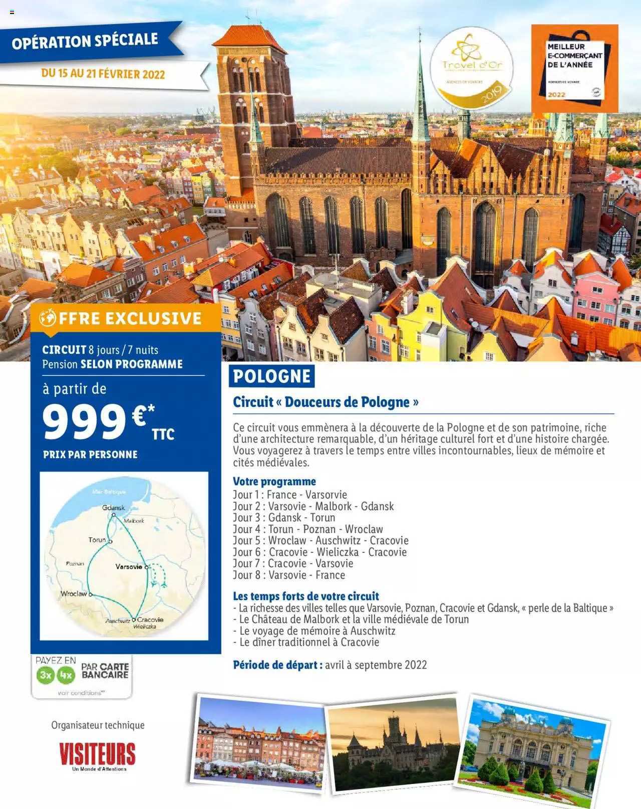 pologne circuit "douceurs de pologne"