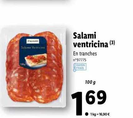 Salami Ventricina Italiamo