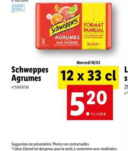 Schweppes Agrumes