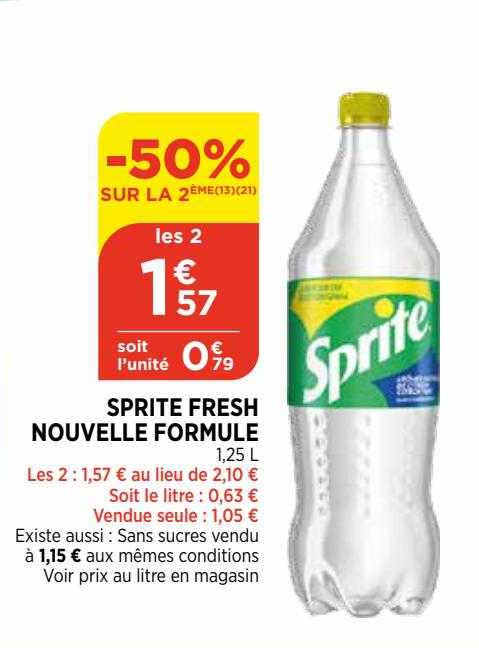 sprite fresh nouvelle formule
