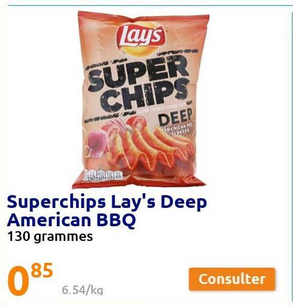 Superchips Lay's Deep American Bbq