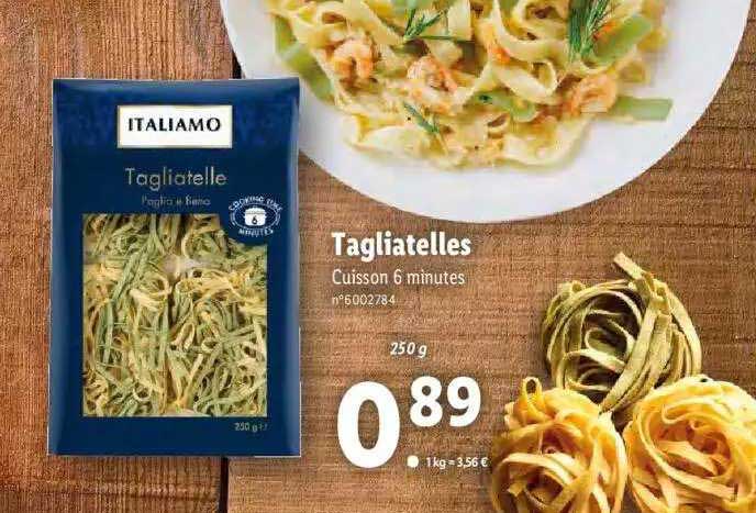 Tagliatelles Italiamo