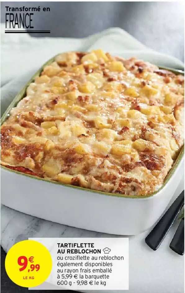 Tartiflette Au Reblochon