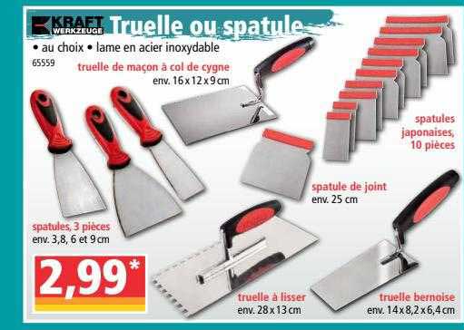 Truelle Ou Spatule Kraft Werkzeuge