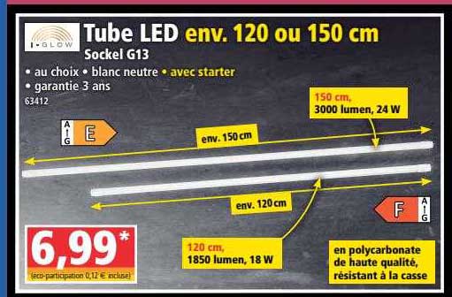 tube led sockel g13 i-glow