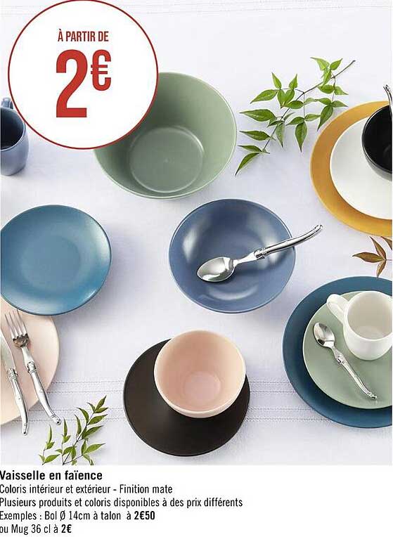 Vaisselle En Faïence