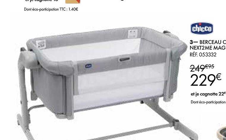 berceau next 2me mag chicco