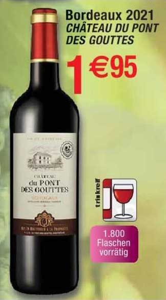 bordeaux 2021 château du pont des gouttes