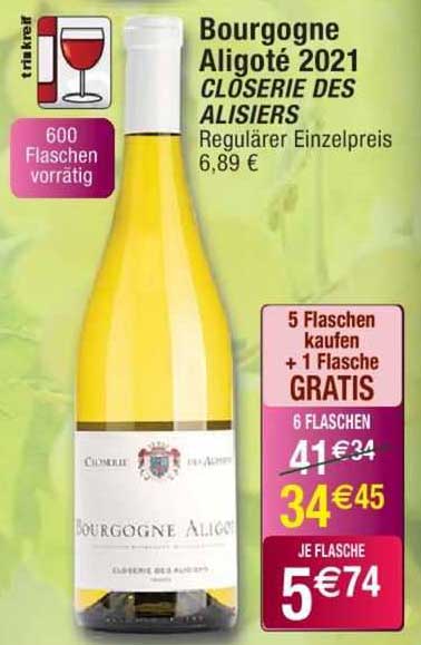 bourgogne aligoté 2021 closerie des alisiers