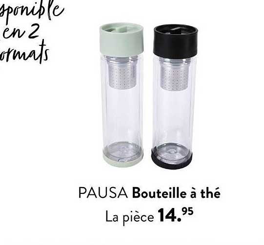 Bouteille à Thé Pausa