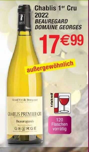 chablis 1er cru 2022 beauregard domaine georges
