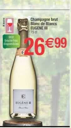 champagne brut blanc de blancs eugène III