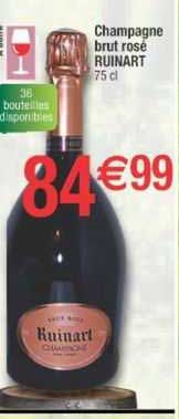 champagne brut rosé ruinart