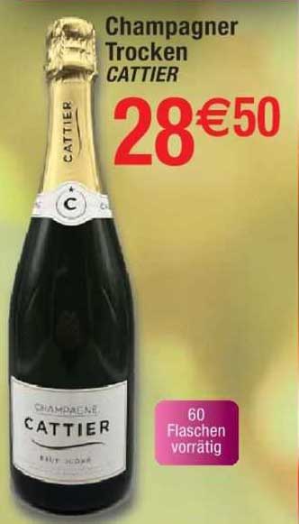 champagner trocken cattier