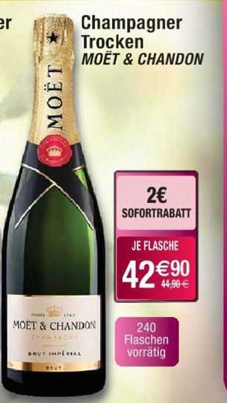 champagner trocken moët & chandon