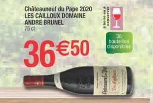 Châteauneuf Du Pape 2020 Les Cailloux Domaine Andre Brunel