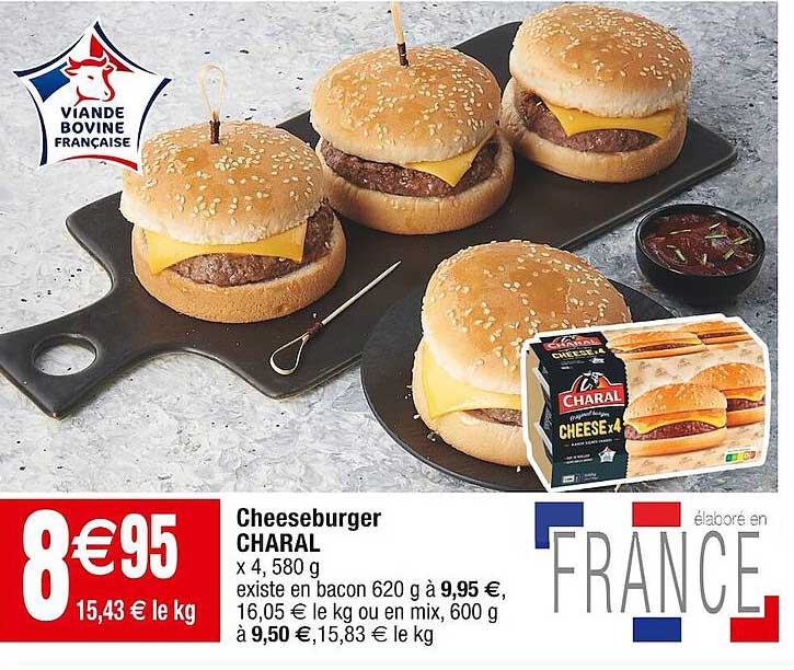 Cheeseburger Charal
