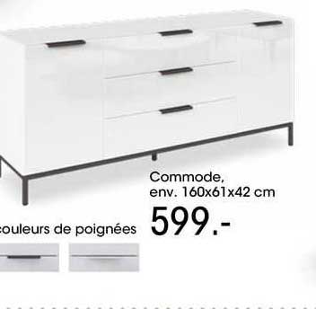 commode env 160 x 61 x 42 cm