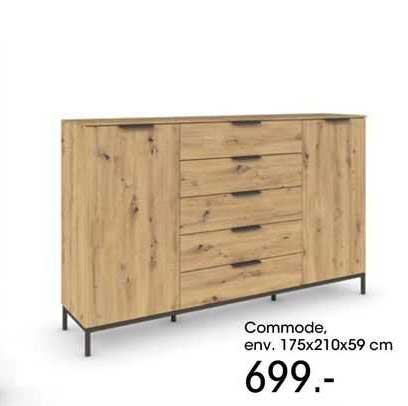 commode env 175 x 210 x 59 cm