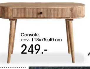 console env 118 x 75 x 40 cm