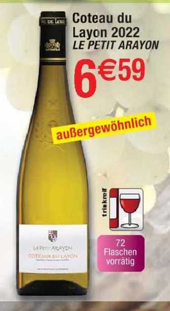 coteau du layon 2022 le petit arayon