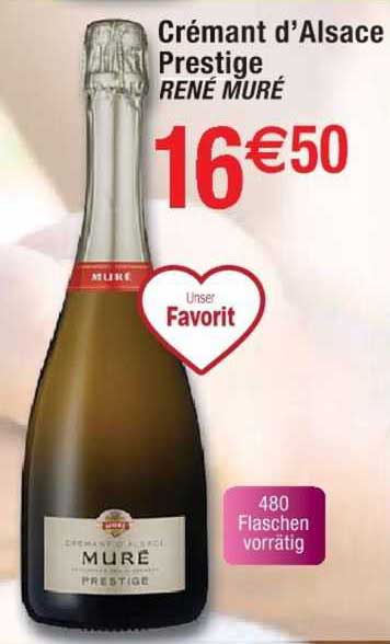 crémant d'alsace prestige rené muré